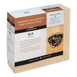 Apollon Gotrick Cradled Wood Panel - 8" x 8", 2-5/8" Profile