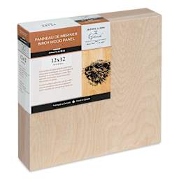 Apollon Gotrick Cradled Wood Panel - 12" x 12", 2-5/8" Profile