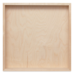 Apollon Gotrick Cradled Wood Panel - 24" x 24", 2-5/8" Profile back view