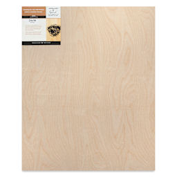 Apollon Gotrick Cradled Wood Panel - 24" x 30", 2-5/8" Profile front with label