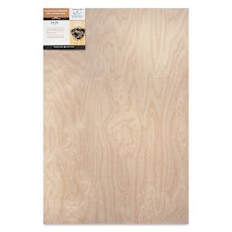 Apollon Gotrick Cradled Wood Panel - 24" x 36", 2-5/8" Profile front with label