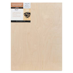 Apollon Gotrick Cradled Wood Panel - 18" x 24", 2-5/8" Profile front with label