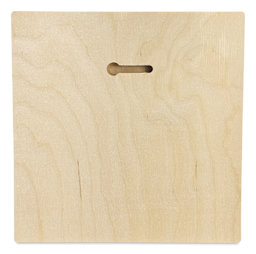 Trekell Wood Floater Panel - 5" x 5", 1/2" Profile, back of panel