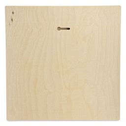 Trekell Wood Floater Panel - 10" x 10", 1/2" Profile, back of panel