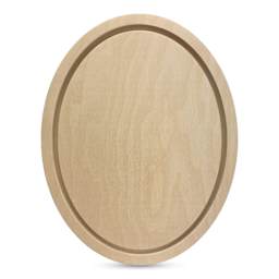 Trekell Oval Wood Floater Panels - 7-1/2" x 10" with 1/2" Profile