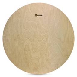 Trekell Round Wood Floater Panel - 12" Dia, 1/2" Profile, back