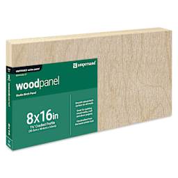 Ampersand Woodpanel - 8" x 16", 1-1/2" Cradle