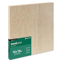 Ampersand Woodpanel - 16" x 16", 1-1/2" Cradle