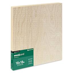 Ampersand Woodpanel - 18" x 18", 1-1/2" Cradle