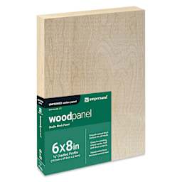 Ampersand Woodpanel - 6" x 8", 7/8 Cradle