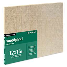 Ampersand Woodpanel - 12" x 16", 7/8 Cradle