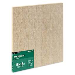 Ampersand Woodpanel - 18" x 18", 7/8 Cradle