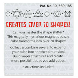 Shashibo Puzzle Toy - Creates Over 70 Shapes!