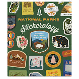 National Parks Stickerology Book, front cover