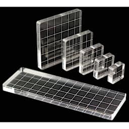 Peter Pauper Press Studio Series Acrylic Stamp Block Set - Set of 6, blocks