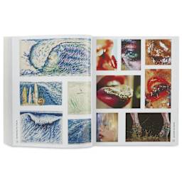 The Unbelievably Fantastic Artists’ Sticker Book, open