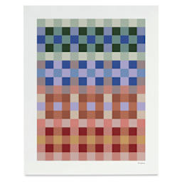 Roomytown Pattern Studies Fine Art Prints, Plaid Pattern