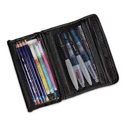 Derwent Artpack - Black, filled with art supplies, supplies not included