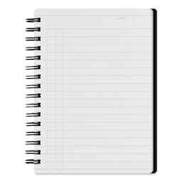 Maruman Mnemosyne Planner Notebook - A6, 4-1/2" x 5-4/5", 80 Sheets, open