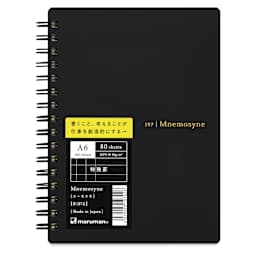 Maruman Mnemosyne Planner Notebook - A6, 4-1/2" x 5-4/5", 80 Sheets, front