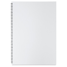 Maruman Zuan Series Sketchbook - Wirebound, B4, 24 Sheets, open