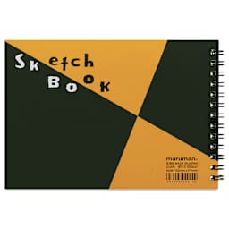Maruman Zuan Series Sketchbook - Wirebound, B6, 24 Sheets