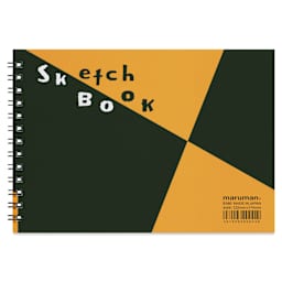 Maruman Zuan Series Sketchbook - Wirebound, B6, 24 Sheets, front cover