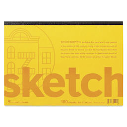 Maruman Soho Series Sketchbook - B5, 7.2" x 10.1", 100 Sheets