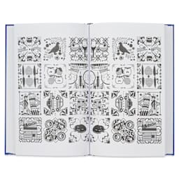 PdiPigna x Parsons Limited Edition Notebook - 5.8" x 8.3", open