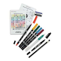 Tombow Watercolor Set - Set of 10 (set contents)