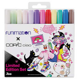 Copic Ciao x Funimation Marker Set