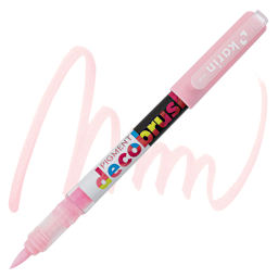 Karin Pigment Decobrush Marker - Pastel Pink marker and swatch
