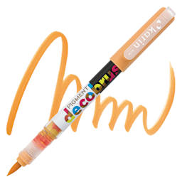 Karin Pigment Decobrush Marker - Rose Wood marker and swatch