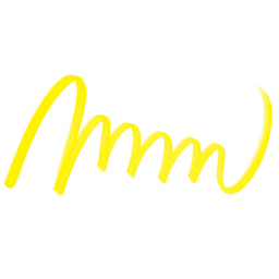 Karin Pigment Decobrush Marker - Canary swatch