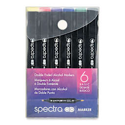 Chartpak Spectra Ad Markers - Set of 6