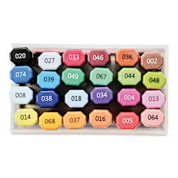 Chartpak Spectra Ad Markers - Set of 24 (set contents)