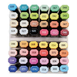 Chartpak Spectra Ad Markers - Set of 48 (set contents from above)