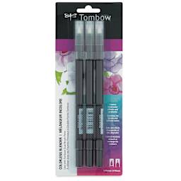 Tombow Colorless Blender Pens - Pkg of 3 (front of package)