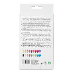 Faber-Castell Goldfaber Aqua Dual Markers - Assorted, Set of 18 (back of package)