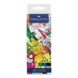 Faber-Castell Goldfaber Aqua Dual Markers - Graffiti, Set of 6