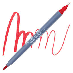 Faber-Castell Goldfaber Aqua Dual Marker - 121 Pale Geranium Lake marker and swatch