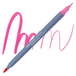 Faber-Castell Goldfaber Aqua Dual Marker - 128 Light Purple Pink marker and swatch