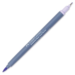 Faber-Castell Goldfaber Aqua Dual Marker - 196 Lavender Light (marker with caps removed)