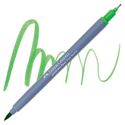 Faber-Castell Goldfaber Aqua Dual Marker - 112 Leaf Green marker and swatch