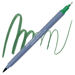 Faber-Castell Goldfaber Aqua Dual Marker - 267 Pine Green marker and swatch