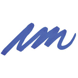 Tombow Mono Twin Permanent Marker - Blue, Bold Tip swatch