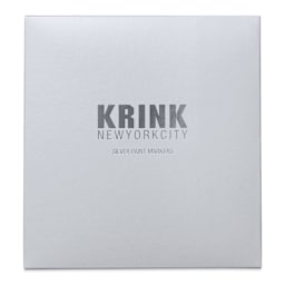 Krink Silver Permanent Ink Markers - Set of 4 (front of packaging)