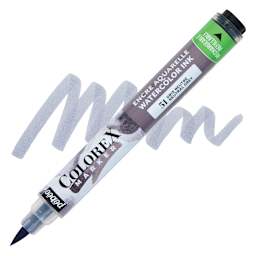 Pebeo Colorex Refillable Marker - Neutral Grey marker and swatch