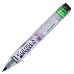 Pebeo Colorex Refillable Marker - Payne's Grey, cap off