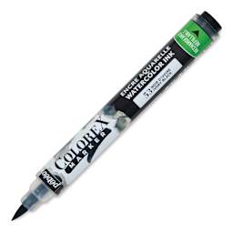 Pebeo Colorex Refillable Marker - Trichromatic Black, cap off